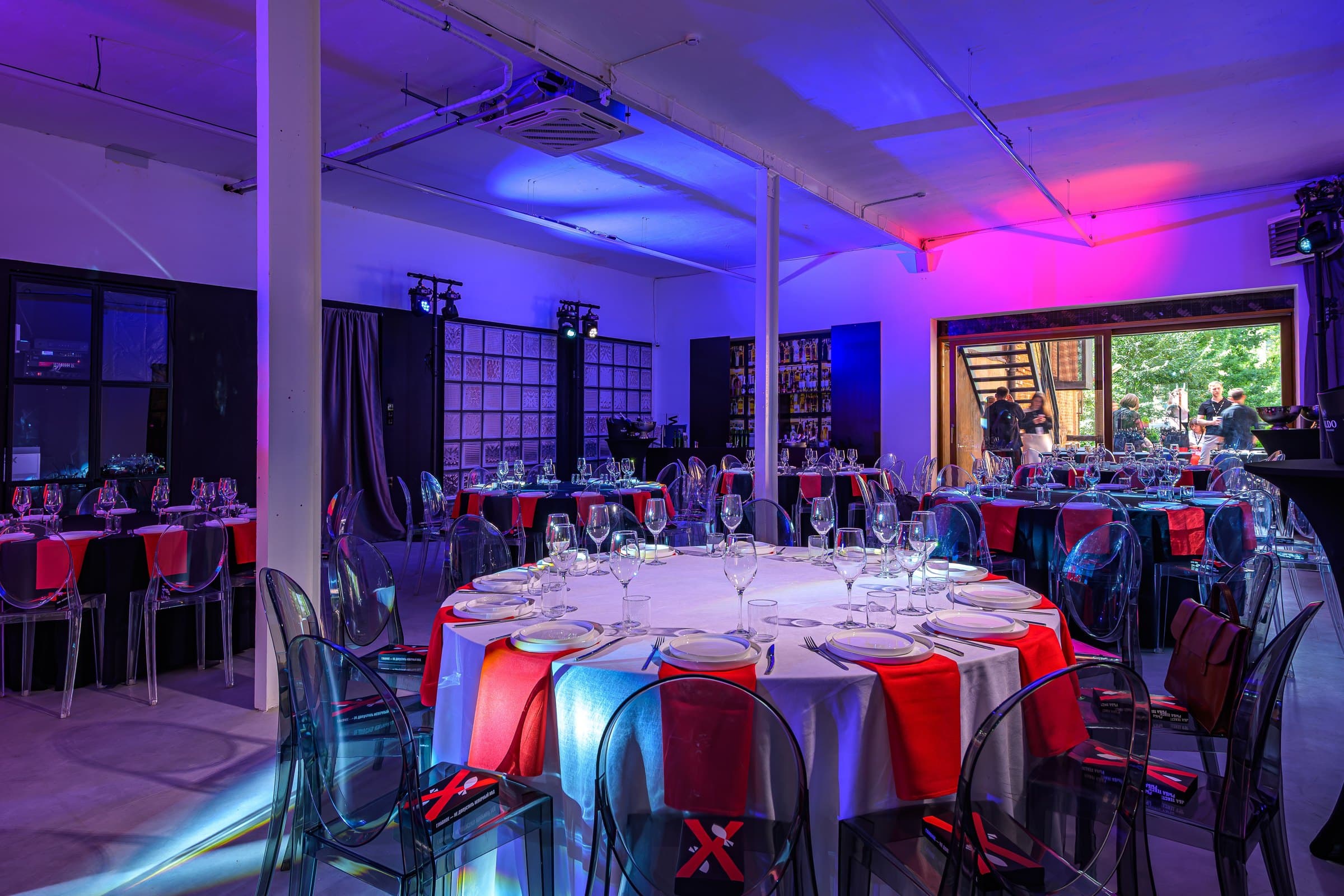 Champagne Hall WineWood Moscow, подготовленный к событию