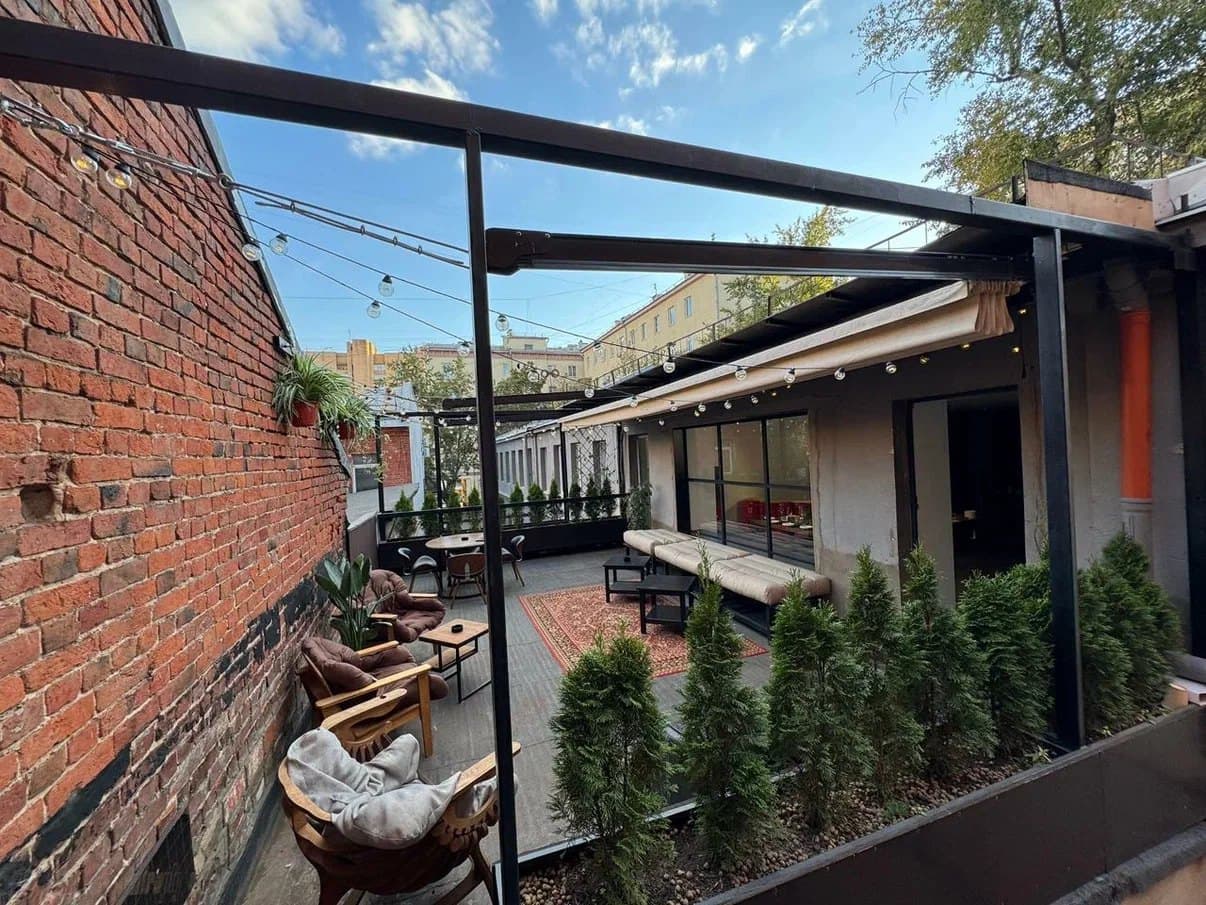 Терраса Rooftop Salon WineWood Moscow